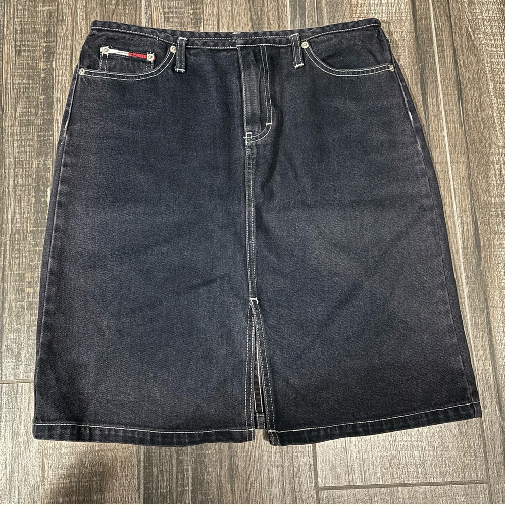 Tommy Hilfiger Tommy Jeans Y2K Vintage Denim Skirt